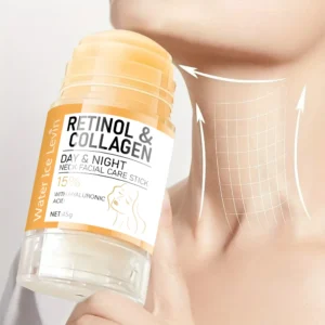 Collagen Facial Neck Cream, Lifting Neck, Firming and Moisturizing Skin, Powerful Moisturizing Neck and Facial Skin, Brightening Neck