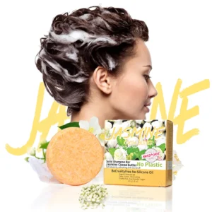 Jasmine Scented Handmade Shampoo Solid Shampoo Stick Plant Essential Oil Soap Oil Control And Refreshing Soap