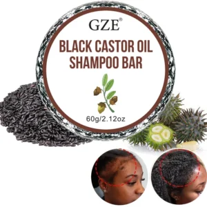 Jamaica Black Castor Oil Shampoo Bar Soap for Hair Thickens & Strengthens Helps Dry Curly & 4c Hair Moisturizing