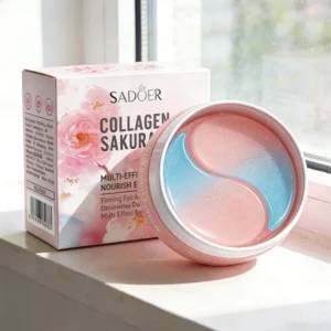Sakura Collagen Eye Mask Anti Dark Circles Eyes Bags Removal Moisturizing Firming Eye Patches Skin Care for Eyes