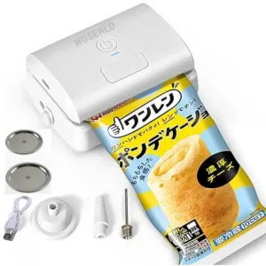 Automatic Home Mini Rechargeable Vacuum Sealer Pump Compressor Food Bag Heat seal Device Packaging Sealing Machine