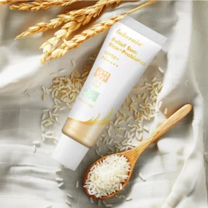 Rice Probiotics Sunscreen Skin Protection Refreshing Makeup Sunscreen Cream UV Resistance Facial Sunscreen New