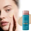 SPF 50 Tinted Moisturizer Self Tanning Lotion 55ml Natural Sun Kissed Glow Even Skin Tone Lightweight Non Irritating