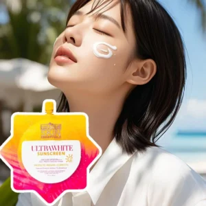 Whitening Sunscreen Brightening Face & Body Moisturizer, Lightweight, Easy Apply, All Skin Types, Sun Protection