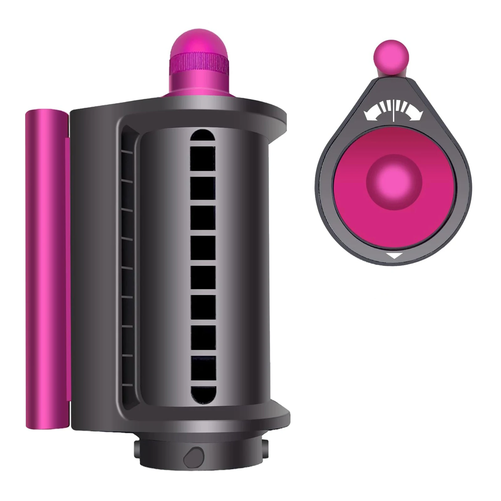 Anti-FlightFlyaway Attachment Nozzle Compatible with Airwrap Styler Smoothing Attachments for Airwrap