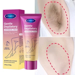Hair Removal Cream for Face and Body Smooth Skin Care for Men and Women Body Easy At-Home Grooming Care