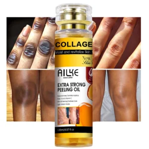 Collagen Extra Strong Peeling Oil, Whitening Skin, Exfoliating Solution for Face, Body, Hand, Feet, for All Skin Types