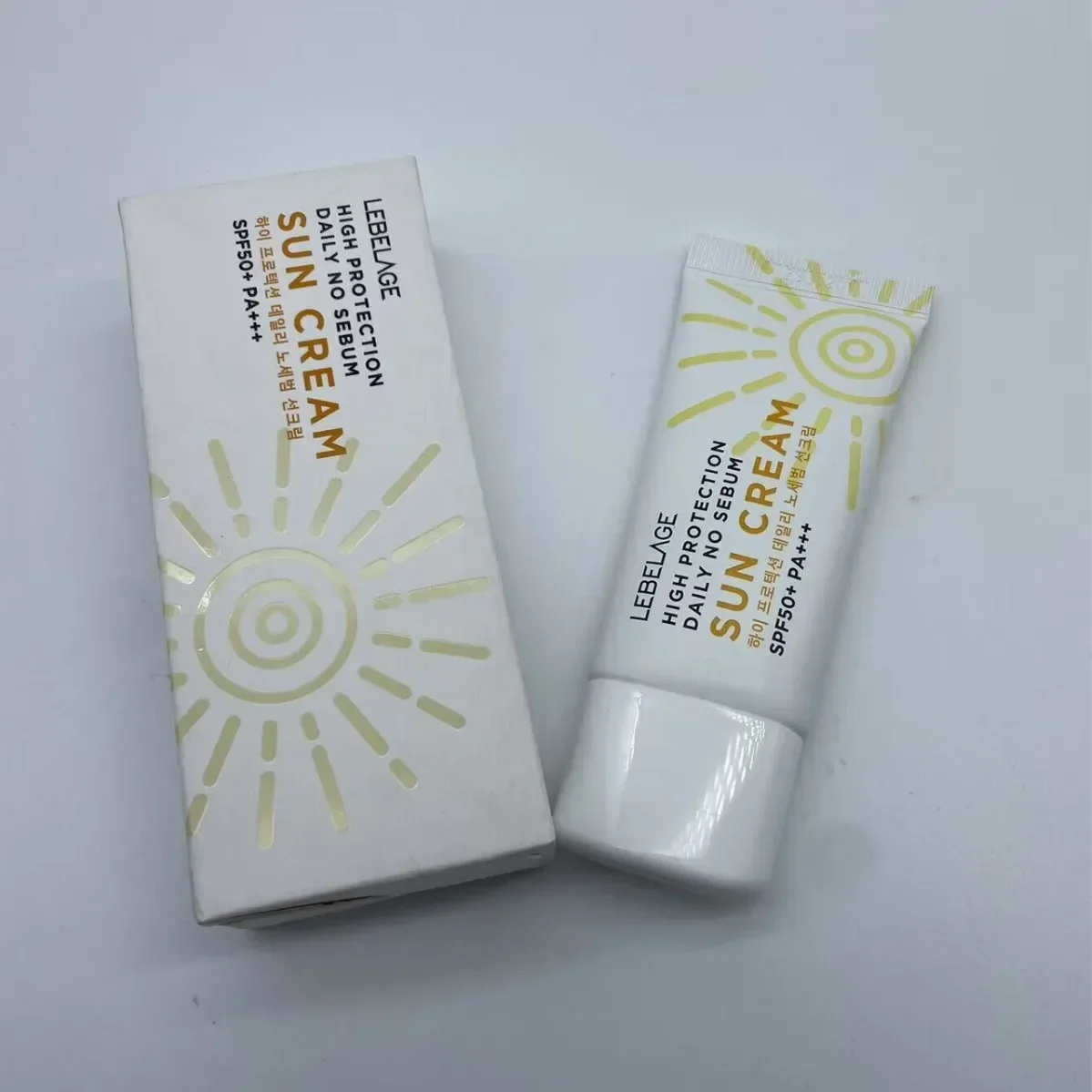 Aloe Sun Cream SPF50+ Korean UV Protection Moisturizing Sun Care Non-Greasy Moisturizing Sunscreen