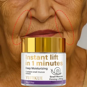 Instant Lift Face Cream Min Snail Mucin Firming, Moisturizes, Tightens & Evens Tone, Light Non-Greasy Formula