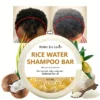 Rice Shampoo Soap Bar Oil Free Conditioning Soap Rice Water Protein Nourishing Anti-loss Hair Hair Growth Soap Bar