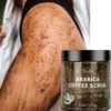 Arabica Coffee Scrub - All Natural Exfoliating Body Scrub for Skin Care Dead Sea Salt and Arabica Coffee Moisturizing