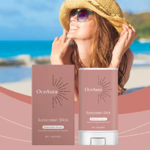 Sunscreen Stick Soothing Cool SPF 50+ Sunblock UV Isolation Anti Oxidant Brighten Sun Prevent Sunburn Moisturize Sunscreen Stick