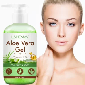Aloe Vera Gel For Face & Body Hydrating Moisturizing Repairing Sunburn Relief Acne Care For Sensitive Skin