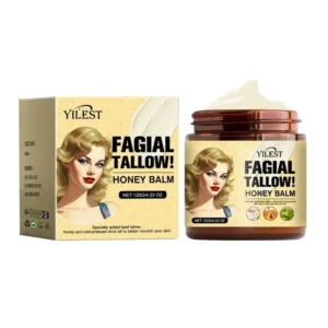 Whipped Beef Tallow And Honey Balm Beef Tallow Face Moisturizer Face & Body Skin Care Grass Fed Grass Finished Face Cream