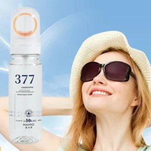 Portable Sunscreen Spray Moisturizing Hydrating Brighting Oil-control Non-greasy Sunblock Mist Facial Body Neck Skin Care Cream