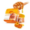 Facial Honey Loofah Soap Acne Treatment Tea Tree Lemon Rose Whitening Handmade Eco-friendly Sponge Honey Loofah Soap