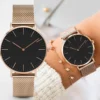 Luxury Rose Gold Watch Women Bracelet Watches Ladies Casual Quartz Watch Steel Women's Wristwatch Montre Femme