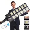 504LED uitra-Bright Solar Street lght Wide Angle Motion Sensor, RemoteControl,Energy-Efflcient, Waterproof