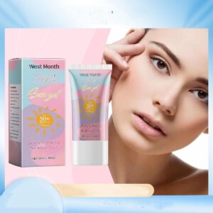 Resist Gel Broad Spectrum Anti Sunlight Sunburn High Sun Protection Hydrating Long Lasting Outdoor Sport SPF50 Sunscreen