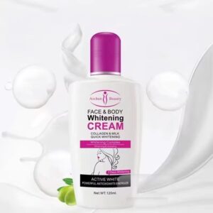 Face Body Bleaching Cream Improve Dark Skin Collagen Face Body Lotion Feminine Gentle Nourishing Dark Korean Skin Care Cream