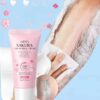 Sakura Hair Removal Cream Fast Painless Hair Growth Inhibitor Arm Armpit Legs Intimate Areas for Men Woman