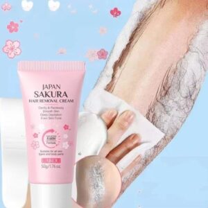 Sakura Hair Removal Cream Fast Painless Hair Growth Inhibitor Arm Armpit Legs Intimate Areas for Men Woman