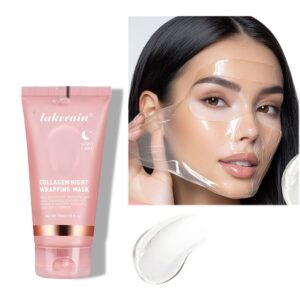 Collagen Wrapping Peel-off Mask Rejuvenation Moisturizing Brightening Korean Face Mask Make Glowy Skin Elasticity Facial Mask