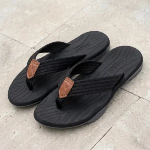 Summer Men's Flip Flops Comfortable Beach Sandals Summer Anti slip and Durable Slippers Indoor and Outdoor Casual Shoes