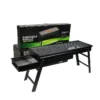 Large BBQ Barbecue Grill Folding Portable Charcoal Outdoor Camping Picnic Burner Foldable Charcoal Camping Barbecue Oven