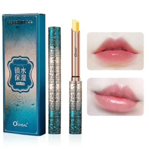 Moisturizing Lip Balm with Natural Color Change and Gloss Finish Hydrating Lip Balm Long-Lasting Lip Glow Daily Lip Care