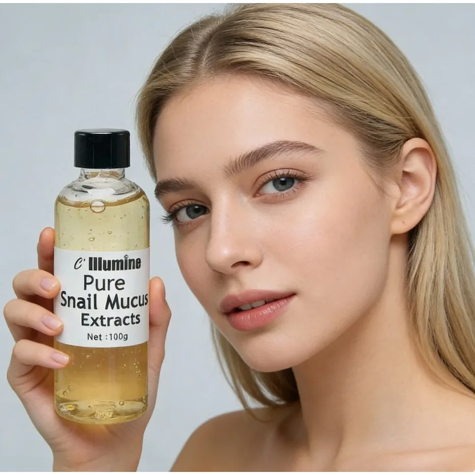 Pure Snail Mucin Face Essence Daily Hydration & Skin Conditioning Snail Mucin Facial Essence Healthy-Looking Skin
