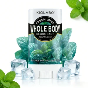 Natural Deodorant Cream, Aluminum Free Odor Control, Non-Greasy, Odor Protection, Gentle & Invisible for All Skin