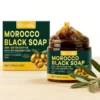 Black Soap Deep Cleaning Remove Dead Skin Cells Gentle Care Body Moisturizing Brighten Skin Smoothing Soap