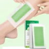 Professional Hair Removal Wax Strips For Summer Depilation Double Sided Cold Wax Paper For Leg Body Useful