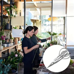 Professional Stainless Steel Garden Shears Precision Flower Cutting Scissors Garden Pruning Scissors Gardening Pruning Scissors