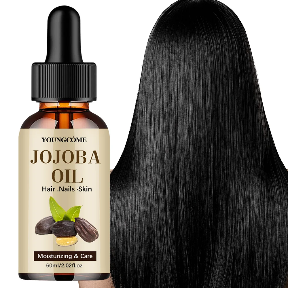 Pure Moisturizing Oil For Face, Hair, Skin Nails | Natural Cold Pressed Hexane Free Carrier Oil Hair Relaxer