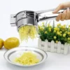 Multi-Purpose Stainless Steel Potato Ricer and Vegetable Juicer Press Premium Stainless Steel Potato