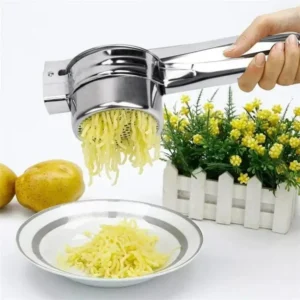 Multi-Purpose Stainless Steel Potato Ricer and Vegetable Juicer Press Premium Stainless Steel Potato