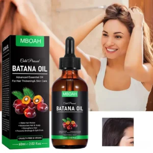 Batana Hair Oil Nourishing Strengthen Repair Split Ends Damage Increase Hair Thickness Smoothness Dense Hair Essential Oil
