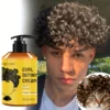 Curly hair Styling cream, moisturizing and smoothing formula, enhances the elasticity and shine of curly hair, easy to set