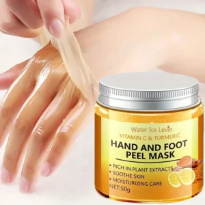 Nourishing Vitamin C and Turmeric Wax Mask for Hands and Feet Deep Moisturizing Care Brightening Hand & Foot Wax Mask