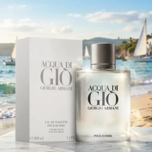 Men Giorgio Armani Classic Fresh Aquatic Woody Scent Long Lasting Light Perfume Cologne Spray