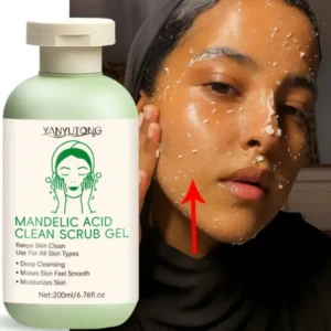 Deep Cleansing Exfoliating Face Gel for Pore Care & Hydrated Skin Facial Exfoliating Gel with Moisturizing