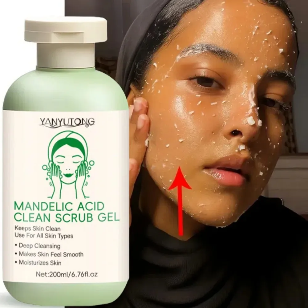 Deep Cleansing Exfoliating Face Gel for Pore Care & Hydrated Skin Facial Exfoliating Gel with Moisturizing