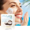 Natural Coconut Milk Handmade Soap Moisturizing Face & Body Soap Organic Coconut Milk Soap with Plant Extracts
