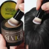 Hairline Concealer Powder with Brush | Black Root Touch-Up & Hairline Filler Instant Hairline Shadow Powder