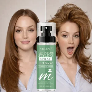 Instant Hair Styling Spray | Lightweight Volume & Curl Defining Mist Volumizing Hair Styling Spray Long-Lasting Style