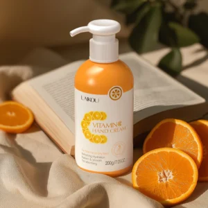 Vitamin C Hand Cream Long-Lasting Moisturizing Smooth Non-Greasy Nourishing Hand Lotion