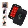 Portable Cordless LED Light Therapy Pad Adjustable Red & Near-Infrared Light Wrap 660nm & 850nm Red Light Therapy Pad