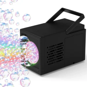 Handheld Electric Bubble Machine 10-Hole Bubble Blowing Toy for Kids Portable 10-Hole Bubble Blower Outdoor